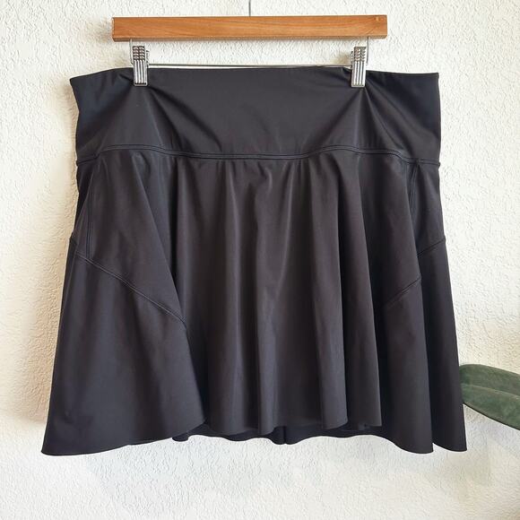 Athleta Womens Ace Tennis Skort 15 1/2" Size 2X Athleisure Golf Outdoors Sporty - Picture 1 of 6